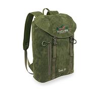 Marsupio Riñonera Suede, Mochila de Caza y Tiempo livero Unisex Adulto, Unisex Adulto, Suede, Verde