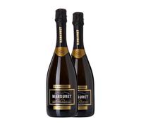 Marsuret Glera Seco Prosecco di Valdobbiadene Superiore di Cartizze 75 cl Espumoso blanco (Caja de 2 Botellas de 75 cl)