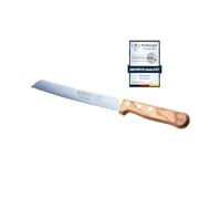 Marsvogel Cuchillo de pan de madera de olivo, 2,0 mm de grosor, con ondas, fabricado en Solingen by Neustanlo...