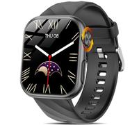 Marsyu Reloj Inteligente con ECG/Presión Arterial,HRV Sueño, Hombre Mujer