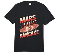 Marte es un panqueque Rojo Plano - Funny Flat Mars Society Comfort Colors Adult Heavyweight T-Shirt