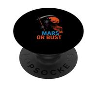 Marte o Busto Cool Mens Space Exploration PopSockets PopGrip Adhesivo
