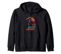 Marte o Busto Cool Mens Space Exploration Sudadera con Capucha