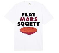 Marte Plano en el Espacio Sociedad de Marte Plano Comfort Colors Adult Heavyweight T-Shirt