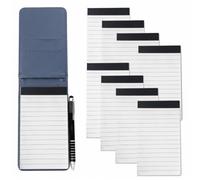 Marte Vanci Cuaderno de bolsillo, blocs de notas A7 con 50 hojas de papel