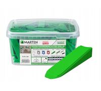 MARTEN Level Up - Sistema de nivelación de azulejos, 150-500-1000 lengüetas, ancho de junta de 1-3 mm, grosor de baldosa: 5-15 mm, alicates, cuñas, lengüetas de tracción, resultados perfectos para