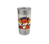 Martes Golf Este siempre fue el plan Vaso térmico de acero inoxidable de doble pared