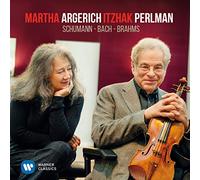 Martha Argerich and Itzhak Perlman - Perlman & Argerich play Schumann, Bach & Brahms [Vinilo]