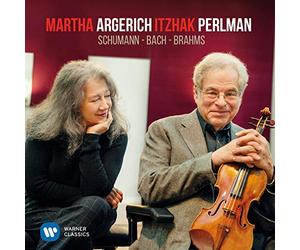 Martha Argerich and Itzhak Perlman - Perlman & Argerich play Schumann, Bach & Brahms [Vinilo]
