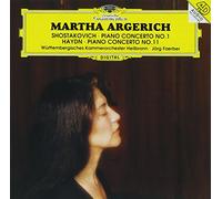 MARTHA ARGERICH, GUY TOUVRON, JORG FAERBER, WURTTEMBERG CHAMBER ORCHESTRA HEILBRONN - ã‚·ãƒ§ã‚¹ã‚¿ã‚³ãƒ¼ãƒ´ã‚£ãƒ&ãƒã‚¤ãƒ‰ãƒ³:ãƒ”ã‚¢ãƒŽå”å¥æ›²é›†