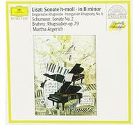 Martha Argerich - Liszt: Sonata in B minor; Hungarian Rhapsody / Schumann: Sonata No.2 / Brahms: Rhapsodies Op.79
