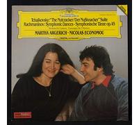Martha Argerich , Nicolas Economou , Pyotr Ilyich Tchaikovsky , Sergei Vasilyevich Rachmaninoff - Nutcracker Suite - Symphonic Dances - Versions For 2 Pianos - Deutsche Grammophon - 410 616-1