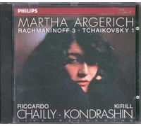 Martha Argerich Radio-Symphonie-Orchester Berlin Riccardo Chailly Symphonieorchester des Bayerischen Rundfunks Kyril Kondrashin - Rachmaninov: Piano Concerto No.3 / Tchaikovsky: Piano Concerto No.1