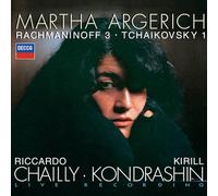 Martha Argerich Radio-Symphonie-Orchester Berlin Riccardo Chailly Symphonieorchester des Bayerischen Rundfunks Kyril Kondrashin - Rachmaninov: Piano Concerto No.3 / Tchaikovsky: Piano Concerto No.1