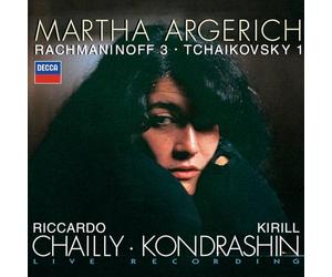 Martha Argerich Radio-Symphonie-Orchester Berlin Riccardo Chailly Symphonieorchester des Bayerischen Rundfunks Kyril Kondrashin - Rachmaninov: Piano Concerto No.3 / Tchaikovsky: Piano Concerto No.1