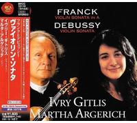 Martha Argerich y Gitlis – Sonatas (Debussy / Franck) – CD – Importación USA