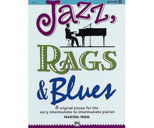 Martha Mier: Jazz, Rags And Blues - Book 2. Partituras para Piano