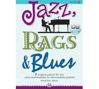 Martha mier: jazz, rags and blues - book 2 piano (Alfred's Basic Piano Library)
