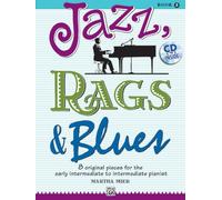 Martha mier: jazz, rags & blues - book 2 piano+cd: 8 original Pieces for the early intermediate to intermediate Pianist