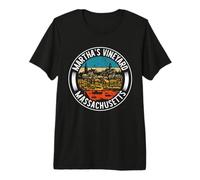 Martha S Vineyard Massachusetts Camiseta Premium