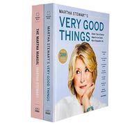 Martha Stewart 2 Books Collection Set (The Martha Manual How to Do (Almost) Everything & Martha Stewart's Very Good Things)
