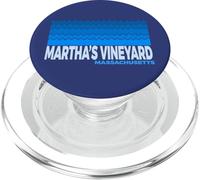 Martha's Vineyard Massachusetts Aquatic PopSockets PopGrip para MagSafe
