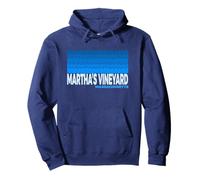Martha's Vineyard Massachusetts Aquatic Sudadera con Capucha