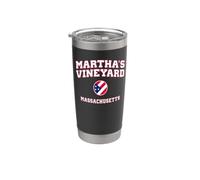 Martha's Vineyard Massachusetts (Massachusetts) Vaso térmico de acero inoxidable de doble pared
