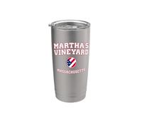 Martha's Vineyard Massachusetts (Massachusetts) Vaso térmico de acero inoxidable de doble pared