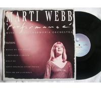 MARTI WEBB - PERFORMANCE LP (VINYL ALBUM) UK TELSTAR 1989