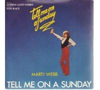 MARTI WEBB - TELL ME ON A SUNDAY 7 INCH (7" VINYL 45) UK POLYDOR 1980
