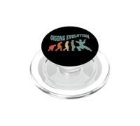 Martial-Arts chigong meditaciones Thai-chi Vintage Qigong PopSockets PopGrip para MagSafe