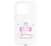 Martial Arts Karate Princess Carcasa para iPhone 15 Pro