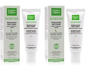 MARTIDERM ACNIOVER RENOVADOR NOCT.40 ML. PARA2 (Paquete de 2)