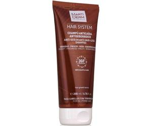 Martiderm Hair System Champú antiséptico anticaída para cabellos con tendencia grasa 200mL