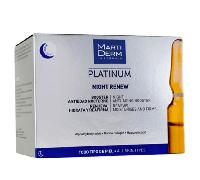 MartiDerm Platinum Night Renew 10 ampollas