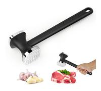 Martillo ablandador de Carne, Meat Knocker,Relota Martillo Carne,Martillo Picador de Doble Cara Antiadherente,Pincho y Superficie Plana Pounder Mallet, Martillo Cocina para Bistec,Pollo, Pescado,Cerdo
