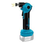 Martillo automático inalámbrico compatible con batería Makita de 18 V, martillo de clavos eléctrico con cabezal ajustable de 3 posiciones y pinza magnética (sin batería)