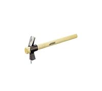 Martillo Carpintero "Salvamánica", cabeza de acero endurecido, cuello largo, con imán, mango de madera barnizada.