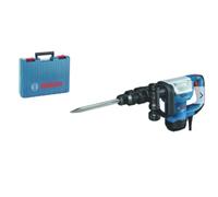 Bosch Professional martillo demoledor GSH 5 (SDS max., energía de impacto de 7,5 J, potencia 1100 W, incl. cincel puntiagudo, maletín)