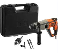 Martillo combinado BLACK+DECKER SDS-Plus en estuche BEHS02K