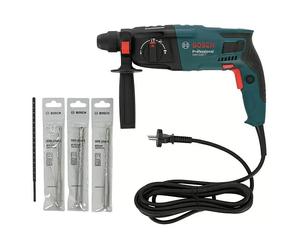 Martillo combinado GBH 2-21 (720 W, 2 J, Alojamiento SDS-Plus, Incluye 3 brocas SDS-Plus y maletín)