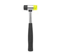 Martillo de 25 mm, 30 mm, 35 mm y 40 mm con cabeza de nailon, herramienta manual con mango antideslizante, goma de nailon, ideal for madera, plástico y joyería.(40mm)