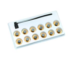 Martillo de 7 Puntas con 12 Cabezales de Recambio Zenlong. Mango Flexible de Asta De Buey