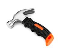 Martillo de acero con mango portátil, herramienta de construcción multifuncional para carpintería, martillo de uñas multiherramienta