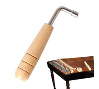 Martillo de afinación de lyre, herramienta de afinación Autoharp | Llave de martillo de afinación de metal antideslizante de cuatro esquinas,Accesorios de afinación de música profesional con mango de