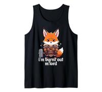 Martillo de Batalla M'Lord Fox Warrior Armor I'm Burnt out Camiseta sin Mangas