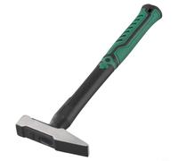 Martillo de cabeza plana para decoración de edificios, diseño de pico de pato con mango recubierto de plástico, cabeza de martillo de acero forjado de alto carbono, dureza 50HRC, a prueba de golpes y