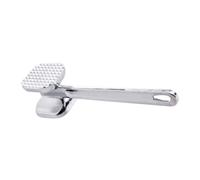 Martillo de carne de doble cara a cuadros ablandador de carne de vacuno de aluminio, ablandadores sueltos portátiles para batir herramienta de cocina