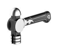 Martillo de carpintería pequeño profesional octogonal con mango corto ergonómico para reparación de automóviles, herramienta de mano